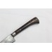 Antique Pesh-kabz dagger Knife damascus steel blade wood handle 11 inch B738